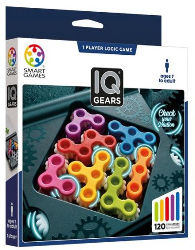 SMARTGAMES Jeu de logique - Smart Games - SG 307 - 9 engrenages - Mixte - A partir de 8 ans