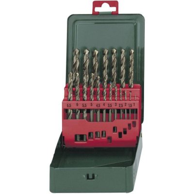 METABO Jeu de m&egrave;ches h&eacute;lico&iuml;dales pour m&eacute;tal 19 pi&egrave;ces 