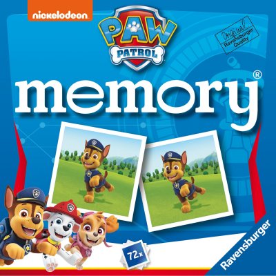 RAVENSBURGER Jeu de m&eacute;moire  Grand memory Pat'Patrouille