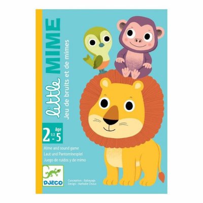 DJECO Jeu de mime et de coop&eacute;ration : Little Mime Coloris Unique