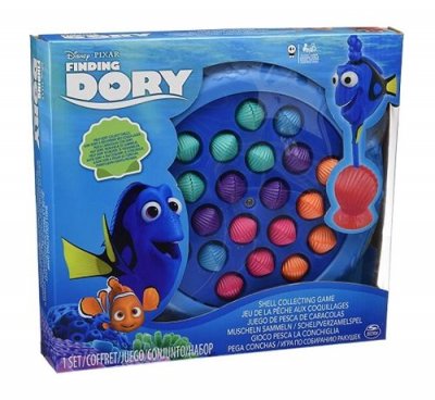 DISNEY Jeu de p&ecirc;che aux coquillages dory - 2 joueurs