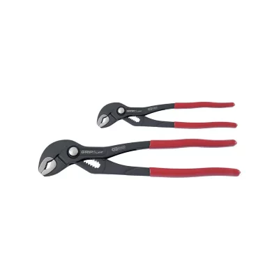 KS TOOLS Jeu de pinces multiprises &agrave; verrouillage - 2 pi&egrave;ces
