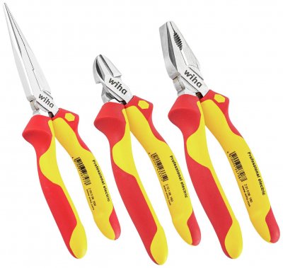 WIHA Jeu De Pinces Professional Electric - 3 Pcs -  - Z99000106