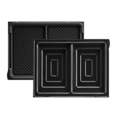 LAGRANGE Jeu de plaques croque-monsieur (tarti'gaufres) pour gaufrier 