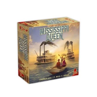 SUPER MEEPLE Jeu de plateau mississippi queen 