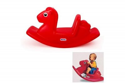 LITTLE TIKES Jeu de plein air  bascule cheval rouge FC-1-15749786