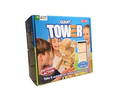 TACTIC Jeu de plein air  La tour g&eacute;ante