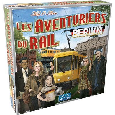 ASMODEE Jeu de r&ocirc;le Days of Wonder Aventuriers du Rail (Les) : Berlin- - Jeu d