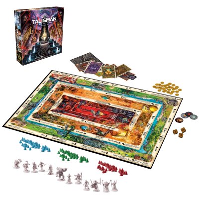 HASBRO GAMING Jeu de r&ocirc;les Talisman Le jeu des qu&ecirc;tes magiques 5e &eacute;dition