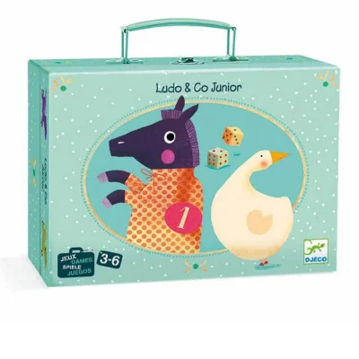 DJCO Jeu de soci&eacute;t&eacute; 3-6y ludo and co junior