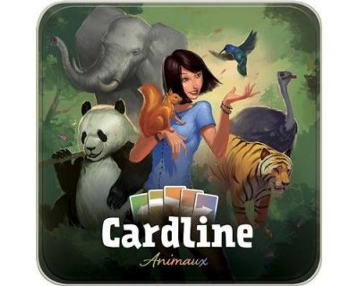 ASMODEE Jeu de soci&eacute;t&eacute;  Cardline Animaux 