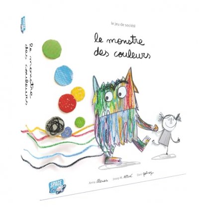 ASMODEE Jeu de soci&eacute;t&eacute;  Le monstre des couleurs 