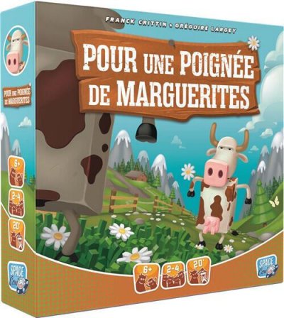 ASMODEE Jeu de soci&eacute;t&eacute;  Pour une Poign&eacute;e de Marguerites 