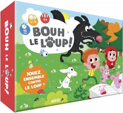 AUZO Jeu de soci&eacute;t&eacute; u Bouh le loup 