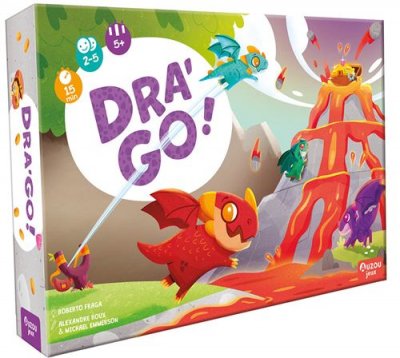 AUZOU Jeu de soci&eacute;t&eacute;  Grand jeu Course aux dragons