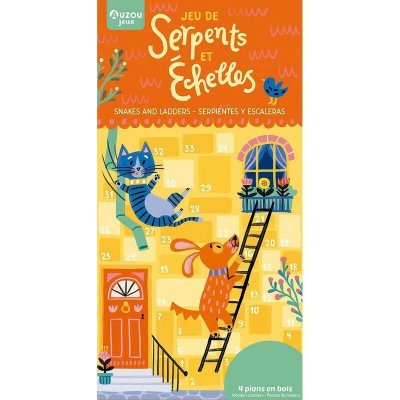 AUZOU Jeu de soci&eacute;t&eacute;  Jeu de serpents et &eacute;chelles