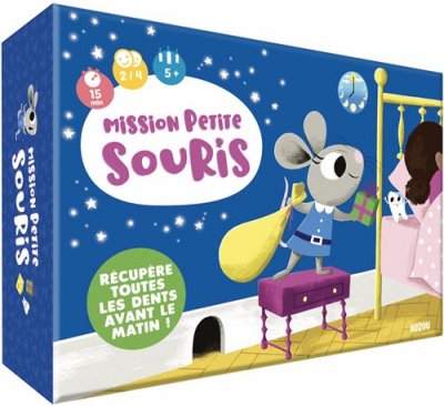 AUZOU Jeu de soci&eacute;t&eacute;  Mission petite souris 