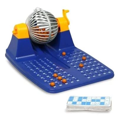 Jeu de soci&eacute;t&eacute; Bingo avec roulette et billes