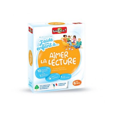 BIOVIVA Jeu de soci&eacute;t&eacute;   J'aide mon enfant &agrave; aimer la lecture 