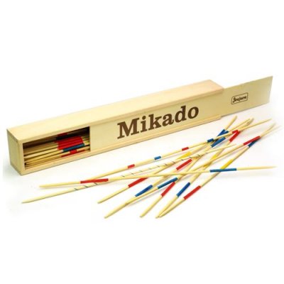 JEUJURA Jeu De Societe Coffret Mikado En Bois - 50 Cm