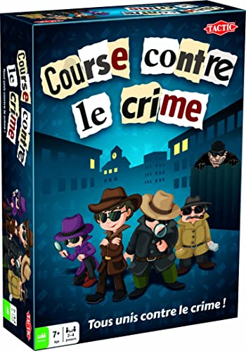 TACTIC Jeu de soci&eacute;t&eacute; course contre le crime