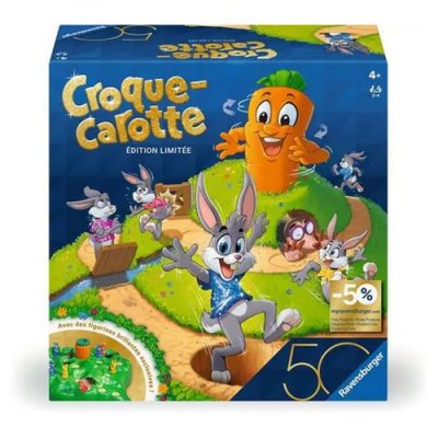 RAVENSBURGER Jeu De Soci&eacute;t&eacute; Croque Carotte - Edition 50 Ans  - La Boite