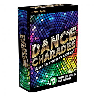 GOLIATH Jeu de soci&eacute;t&eacute; Dance Charades multicolore &agrave; cartes &agrave; mimer et musique