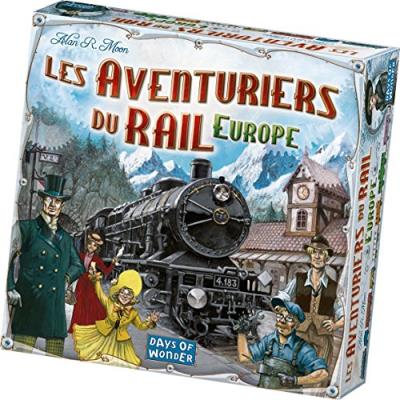 DAYS OF WONDER Jeu de soci&eacute;t&eacute; -  - Aventuriers du Rail Europe - 2 joueurs ou plus - 60 min