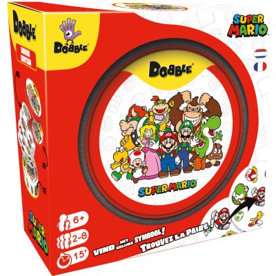 ASMODEE Jeu de soci&eacute;t&eacute; Dobble Super Mario - &Eacute;dition sp&eacute;ciale - Neuf