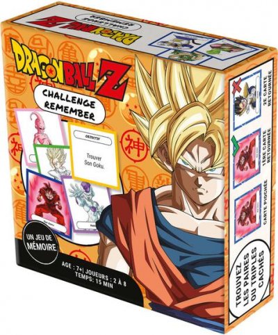 TOPI GAMES Jeu De Societe - Dragon Ball Super - Remember Challenge