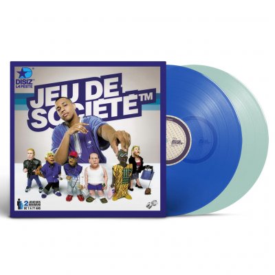 PAS DE MARQUE Jeu de soci&eacute;t&eacute; &Eacute;dition Limit&eacute;e Vinyle Bleu