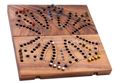 ENGELHART Jeu de soci&eacute;t&eacute; -  - Tock - 6 Joueurs - Ecologique - Bois dAcacia