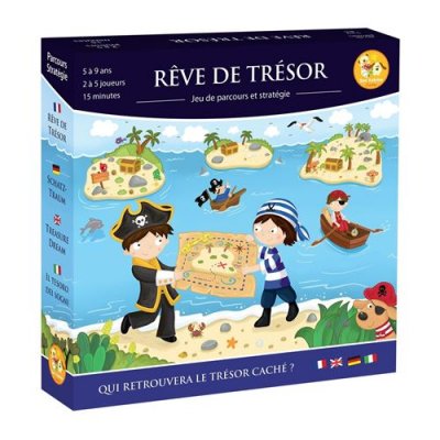 CARTAMUNDI Jeu de soci&eacute;t&eacute; famille et enfants  R&ecirc;ve de Tr&eacute;sor