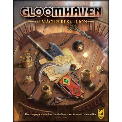 ASMODEE Jeu de soci&eacute;t&eacute; Gloomhaven Les m&acirc;choires du lion 