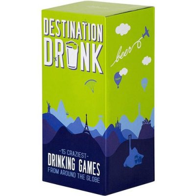 GUTTER GAMES Jeu de soci&eacute;t&eacute;  Destination ivre