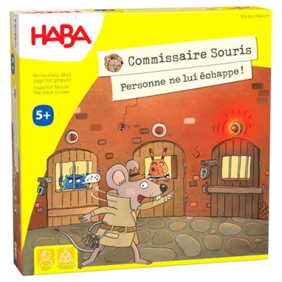 HABA Jeu de soci&eacute;t&eacute;  Commissaire Souris 