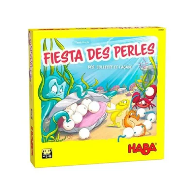 HABA Jeu de soci&eacute;t&eacute;  Fiesta des perles 