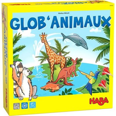 HABA Jeu de soci&eacute;t&eacute; -  - GlobAnimaux - Connaissances Animales - 6 ans et + - Mixte