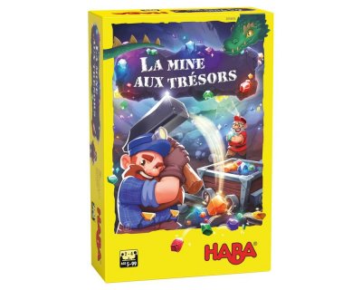 HABA Jeu de soci&eacute;t&eacute;  La mine aux tr&eacute;sors 