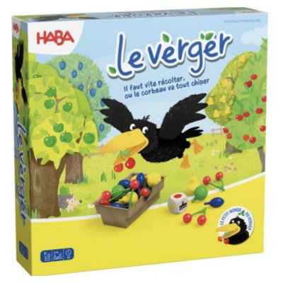 HABA Jeu De Soci&eacute;t&eacute;  Le Verger 40 Fruits Multicolor Bois