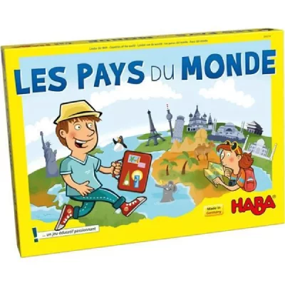 HABA Jeu de soci&eacute;t&eacute;  Les Pays du monde