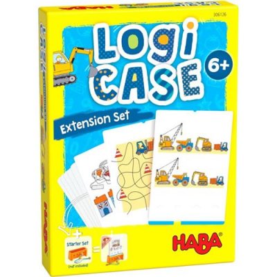 HABA Jeu de soci&eacute;t&eacute;  Logicase Extension Chantier de construction 