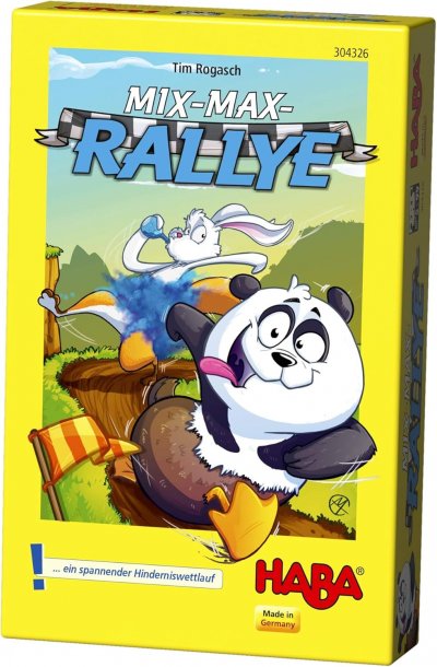 HABA Jeu de soci&eacute;t&eacute;  rallye mix-max