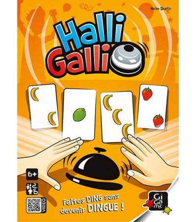 GIGAMIC Jeu de soci&eacute;t&eacute; Halli Galli - Le jeu de la sonnette