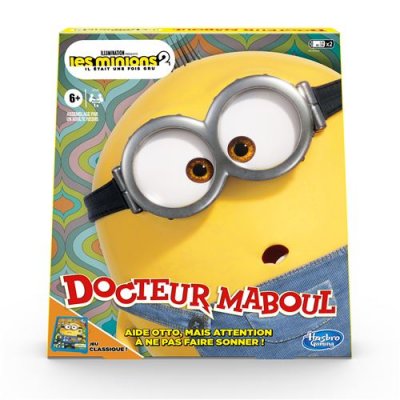 HASBRO GAMING Jeu de soci&eacute;t&eacute;  Docteur Maboul Les Minions 2