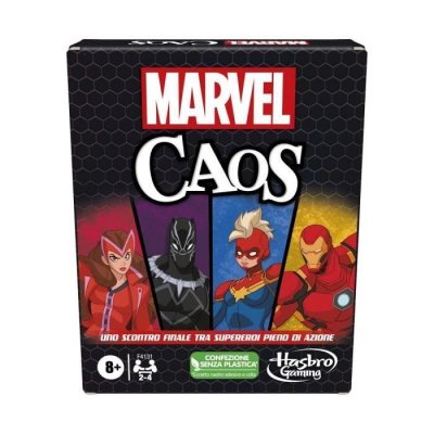 HASBRO GAMING Jeu de soci&eacute;t&eacute;  marvel mayhem