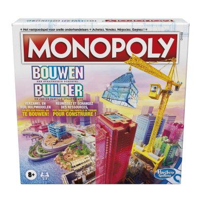 HASBRO GAMING Jeu de soci&eacute;t&eacute;  Monopoly Builder 