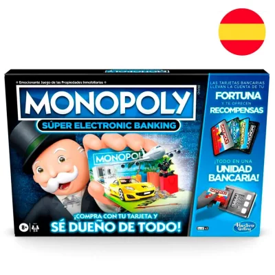 MONOPOLY Jeu de soci&eacute;t&eacute; hasbro  electronic banking