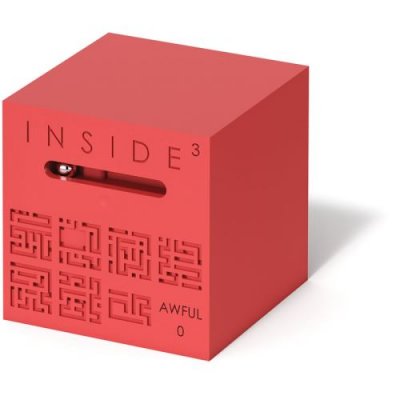 INSIDE ZE CUBE Jeu de soci&eacute;t&eacute; Inside3 Cube Labyrinthe Awful 0 Rouge