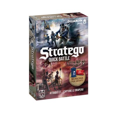DUJARDIN Jeu de soci&eacute;t&eacute; Jumbo Stratego Quick Battle 